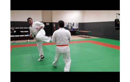 Randori atémis jambes